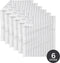 Keukenhanddoek BASKET WEAVE 50x70cm - set/6 - light grey