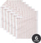 Keukenhanddoek BASKET WEAVE 50x70cm - set/6 - pink