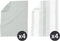 Keukenhanddoek COMBO 50x70cm - set/8 - licht grijs