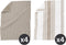 Keukenhanddoek COMBO 50x70cm - set/8 - taupe