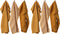 Keukenhanddoek ESSENTIAL, microfiber 40x60cm, SET/3, camel
