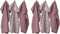 Keukenhanddoek ESSENTIAL, microfiber 40x60cm, SET/3, mauve