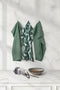 Keukenhanddoek ESSENTIALS, microfiber 40x60cm, SET/3, stone green