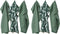 Keukenhanddoek ESSENTIALS, microfiber 40x60cm, SET/3, stone green