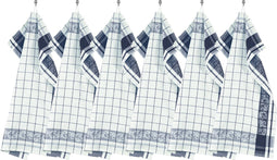 Keukenhanddoek katoen PHARAO 50x70 cm - set/6, donkerblauw