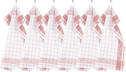 Keukenhanddoek katoen PHARAO 50x70 cm - set/6, roze