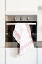 Keukenhanddoek katoen PHARAO 50x70 cm - set/6, roze