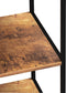 Keukenkast industrieel - keukenrek organizer - 139.5 cm hoog