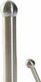 Keukenrolhouder inox RVS 17 x 35 cm - Keukenpapier/keukenrol houders van RVS