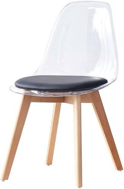 Keukenstoel DKD Home Decor Natuurlijk Zwart 54 x 47 x 81 cm