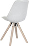 Keukenstoel DKD Home Decor Polyester Lichtgrijs Ek (48 x 44 x 84 cm)