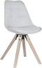 Keukenstoel DKD Home Decor Polyester Lichtgrijs Ek (48 x 44 x 84 cm)