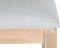 Keukenstoel DKD Home Decor Spar Polyester Lichtgrijs (46 x 61 x 86 cm)