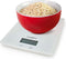 Keukenweegschaal - Digitaal - Glas / Kunststof - Wit
