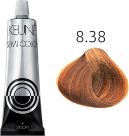 Keune - Semi - Haarverf - 60ml - 8.38
