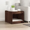 vidaXL - Kattenbakkast - 47x59x42 - cm - bewerkt - hout - bruin - eikenkleurig