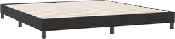 vidaXL - Bedframe - zonder - matras - 180x220 - cm - fluweel - zwart