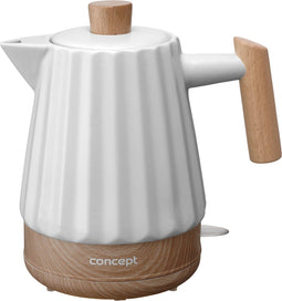 Birdy RK0090 - Waterkoker - keramisch - 1500W - 1,5L - wit