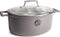 Saveur Selects - Gietijzeren Braadpan Ø30 cm - PFAS-vrij - Geschikt voor Inductie & Oven - Grijs