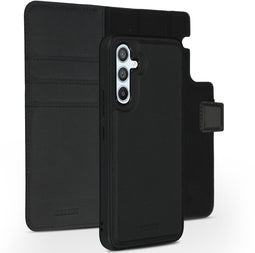 Accezz Galaxy A54 (5G) - Premium Leather 2 in 1 Wallet Bookcase - Uitneembare backcover - Zwart