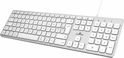 Keyboard Bluestork White French AZERTY