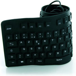 Keyboard Mobility Lab ML300559 AZERTY Roll-up Black