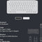 Keychron B1 Pro Ultra-Slim draadloze toetsenbord wit