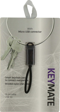 Keymate Laad/data Kabel Micro-usb 15cm