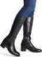 Tamaris Dames Laarzen - Enkellaarzen - Touch-it binnenzool - Zwart