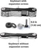 Keysmart Sleutelopberger 2.0 Extended 2-8 sleutels - zwart