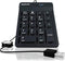 KeySonic ACK 118 BK Nummeriek toetsenbord USB