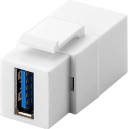Keystone-kapje (pak van 4) wit - Kabelverbinder - Kabel Connector