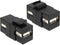 Keystone USB2.0 - USB-A module zwart