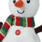 Sneeuwpop pesl15b22.8h25.4 cm wit/rood