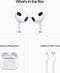 Apple AirPods 3 - TWS - H1 chip - Lightning oplaadcase - Wit
