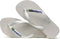 Havaianas Brasil logo Slippers - Teenslipper - Rubber - Wit