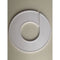 Klika - Maatring 9 cm wit onbedrukt blanko - 160 stuks