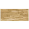 vidaXL - Tafelblad - rechthoekig - 44 - mm - 100x60 - cm - massief - eikenhout