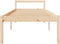 vidaXL - Seniorenbed - massief - grenenhout - 90x200 - cm