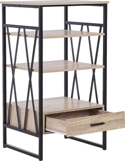 KEENE - Boekenkast - Lichte houtkleur - Vezelplaat