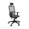 Horna Traslack Piqueras y Crespo 1D066G2 - Bureaustoel - Hoofdsteun en armleuning - Donker grijs