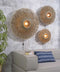 GOOD&MOJO Wandlamp Bali - Bamboe/Zwart - Ø87cm - Binnen Scandinavisch,Bohemian
