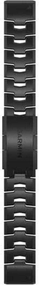 Garmin fēnix QuickFit® 22 - Vented Titanium Bracelet - Carbon Gray DLC Coating - Titanium