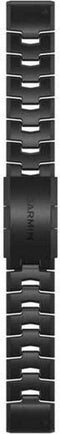 Garmin fēnix QuickFit® 22 - Vented Titanium Bracelet - Carbon Gray DLC Coating - Titanium