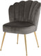 Richmond - Stoel Pippa Stone velvet / gold
