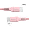imoshion Kabel - USB C naar USB C Kabel - 1 meter - Snellader 60W - USB-C Oplader Kabel - Geschikt voor o.a. Apple iPhone 15/16 en Samsung - Roze