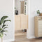 vidaXL - Draaideuren - louvredesign - 2-paar - 80x80 - cm - massief - grenenhout