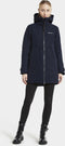 Didriksons Helle - Dames Outdoorjas - Wind- en waterdicht - Dark Night Blue - Maat 40