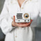 Muzen Retro Bluetooth Speaker Radio Chiffon White Metal
