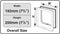 Cat Mate Afsluitbaar Kattenluik 19,2 cm x 20 cm - wit - 234W